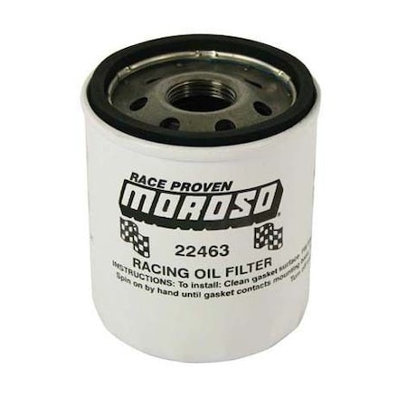 Moroso OIL FILTER, GM LS, FORD 4.6/5.4 22 MM 22463